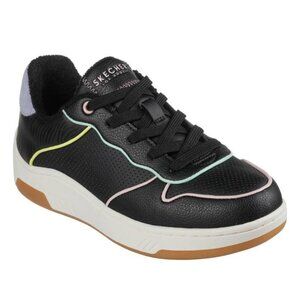 NIB Skechers Upbeats Tracers Comfortable Memory Foam Sneakers in Black Sz. 10